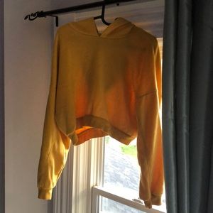 Fashion nova cropped hoodie